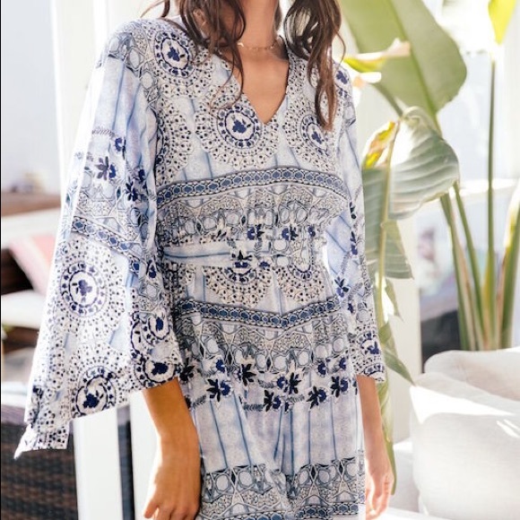 WILD ROMANCE HUSKY PRINT JUMPSUIT JAASE BOUTIQUE - Picture 6 of 8